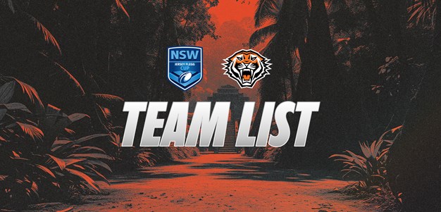 Team List: Jersey Flegg Cup Round 3 vs Storm