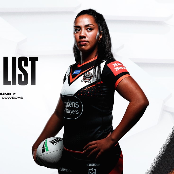 Team List: NRLW Round 7 vs Cowboys