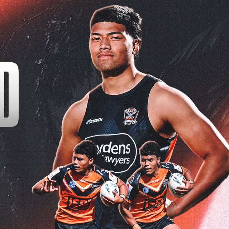 Rising star signs long-term deal with Wests Tigers