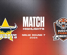 Match Highlights: NRLW Round 7 vs Cowboys