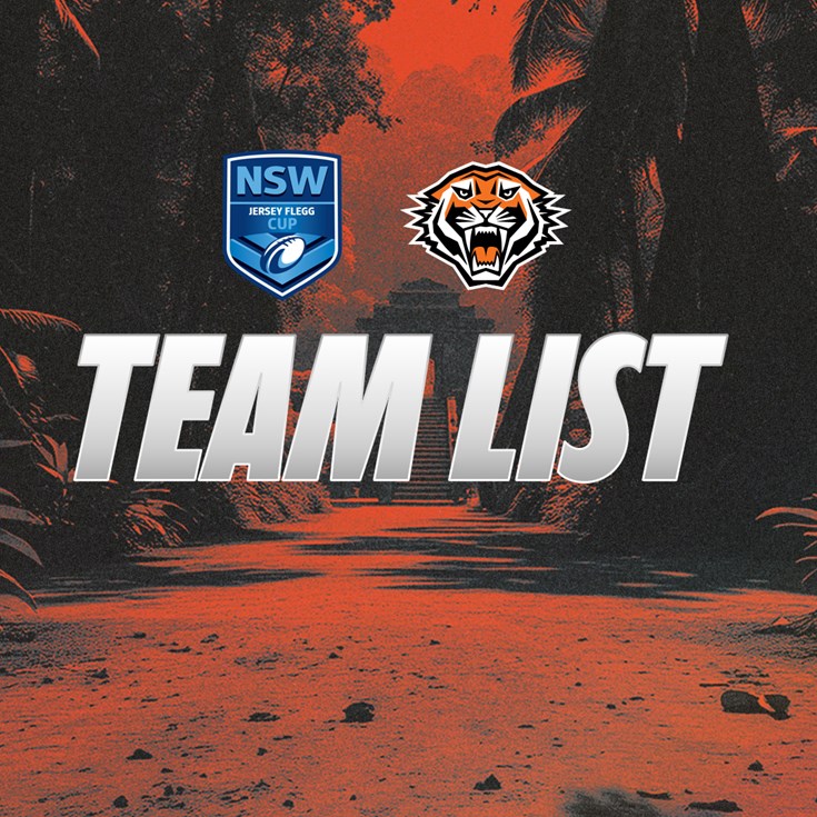 Team List: Jersey Flegg Cup Round 2 vs Eels