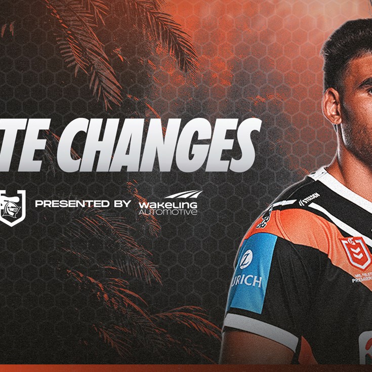 Late Changes: NRL Round 1 vs Knights