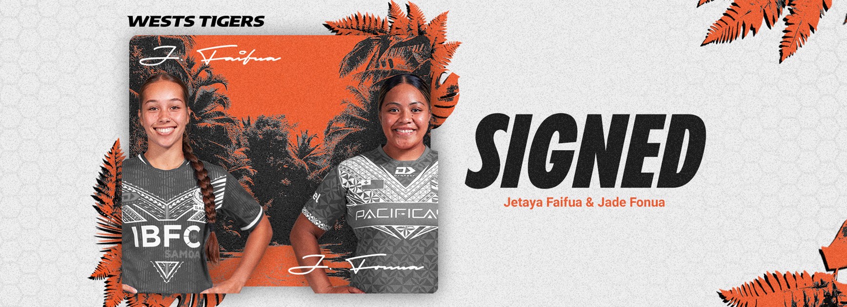 Faifua and Fonua sign on for 2025 NRLW season