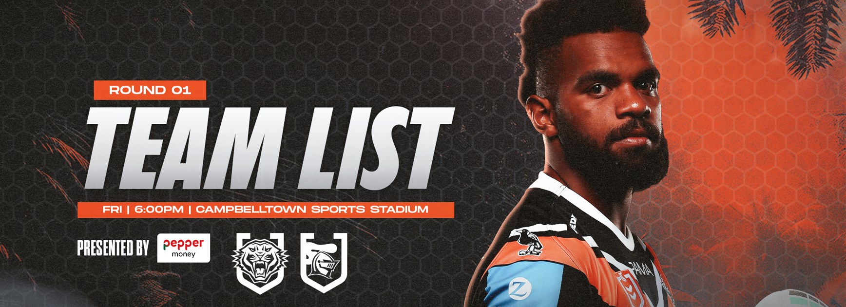 Team List: NRL Round 1 vs Knights