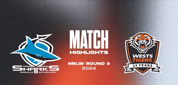 Match Highlights: NRLW Round 9 vs Sharks