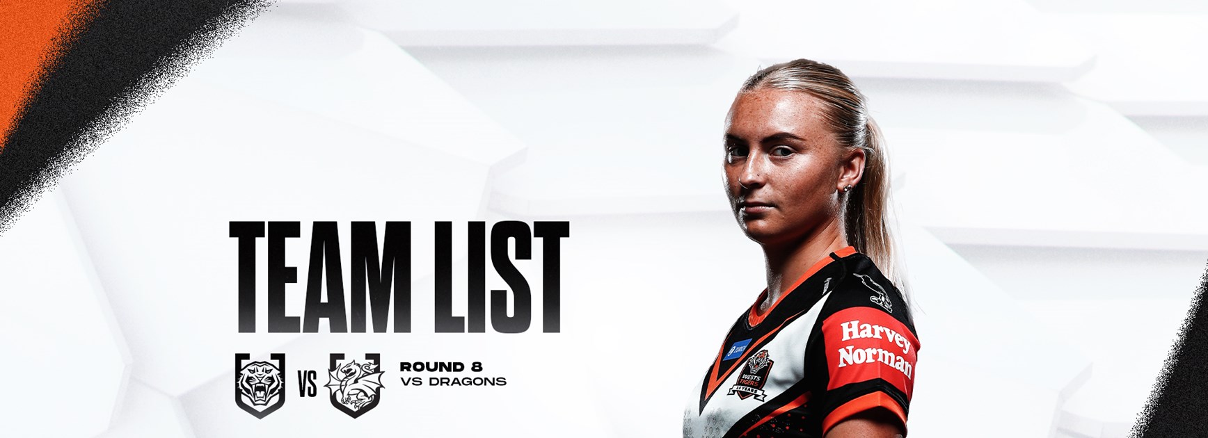 Team List: NRLW Round 8 vs Dragons