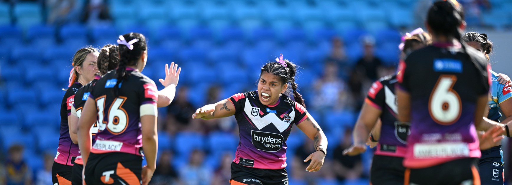 Chapman hat-trick powers Titans past Wests Tigers