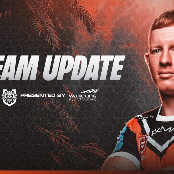 Team Update: NRL Round 3 vs Dolphins