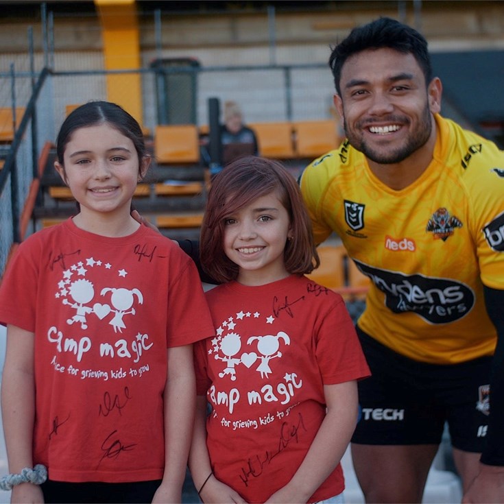 Feel The Magic at Wests Tigers training