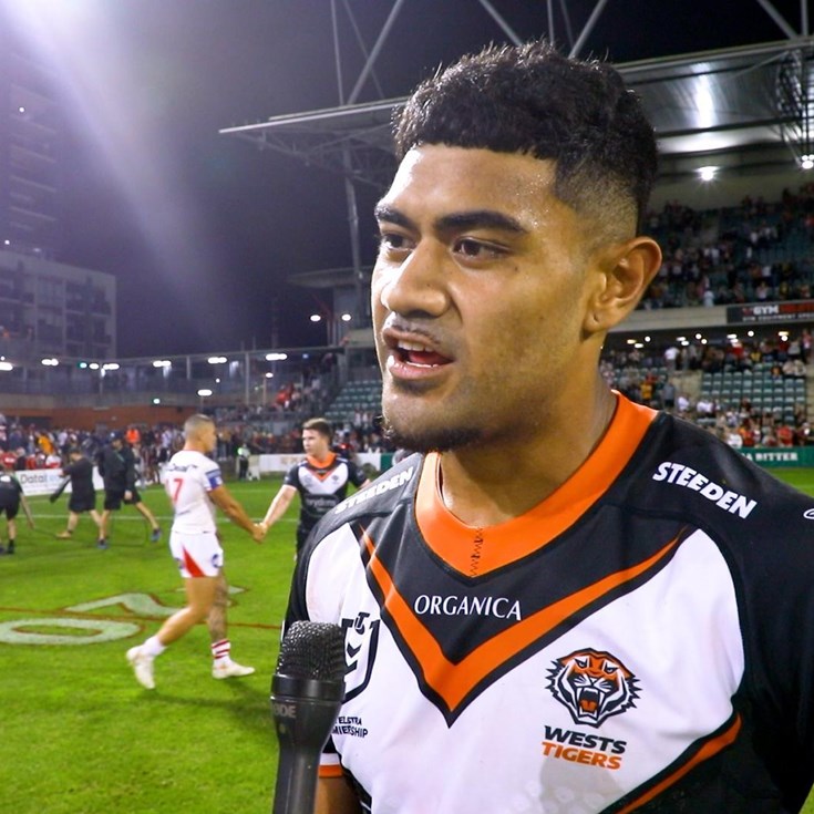 AJ happy to be back for Wests Tigers