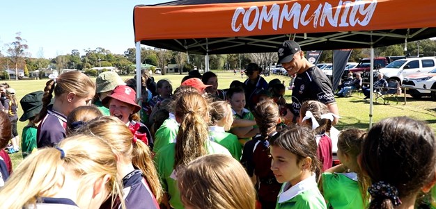 Big hit in Tamworth: Tommy Talau and team