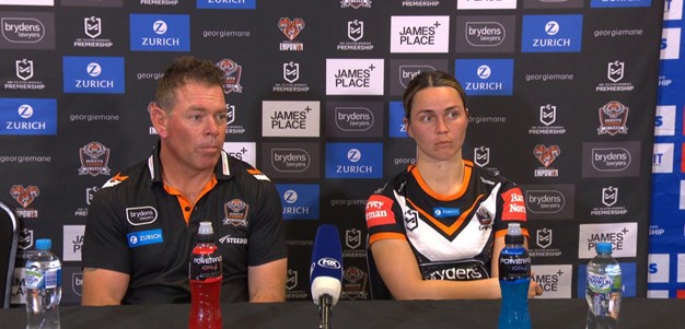 Coach Presser: NRLW Round 6 vs Knights