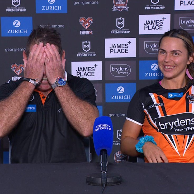 Coach Presser: NRLW Round 9 vs Sharks