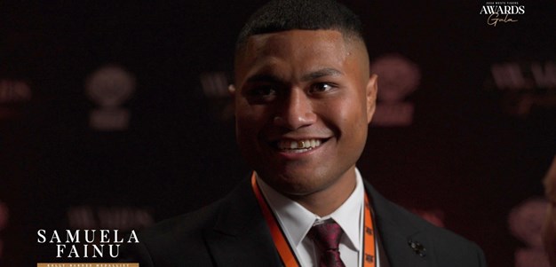 Samuela Fainu wins Kelly-Barnes Medal