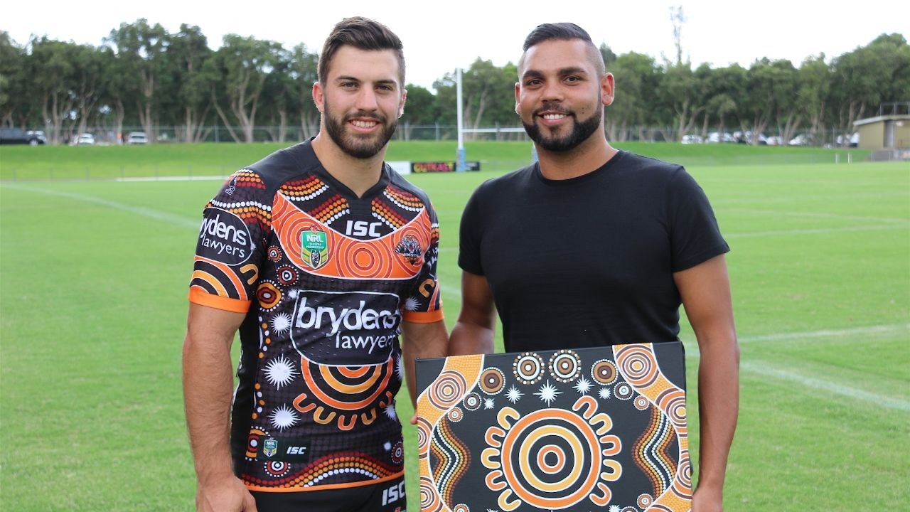 A&D Graduate designs 2017 West Tigers Indigenous jersey