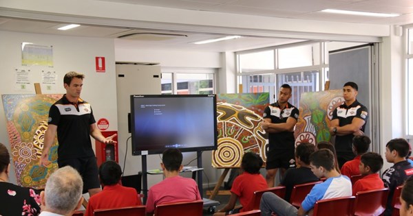 Wests Tigers Launch Community Program In Walgett Wests Tigers