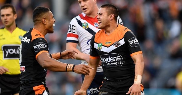 Match Highlights: Wests Tigers vs. Roosters | Wests Tigers