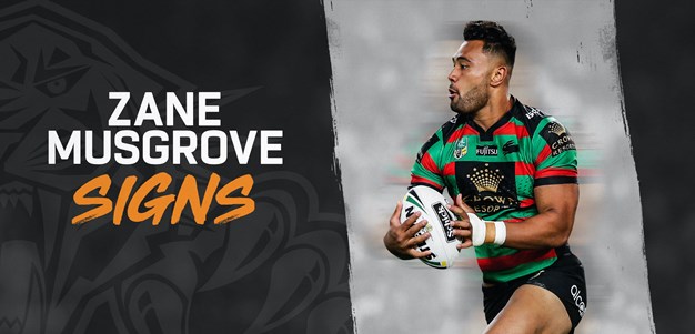 Wests Tigers sign Zane Musgrove