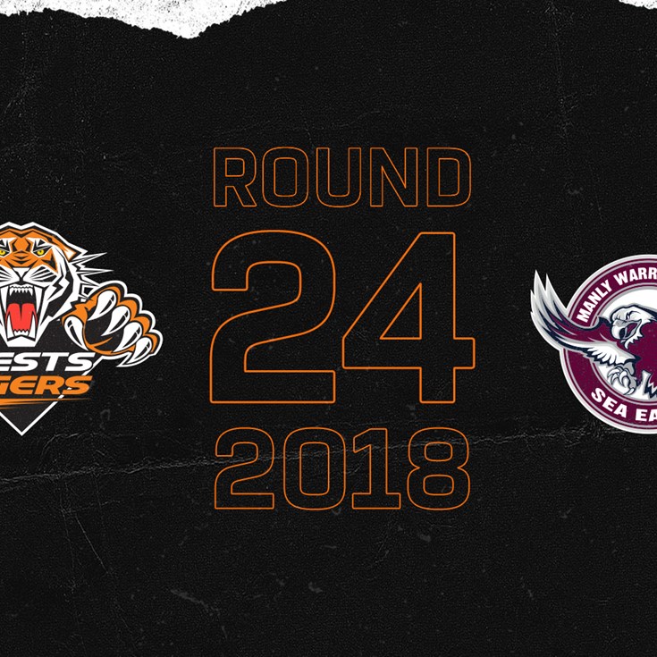 2018 Match Highlights: Rd.24, Wests Tigers vs. Sea Eagles