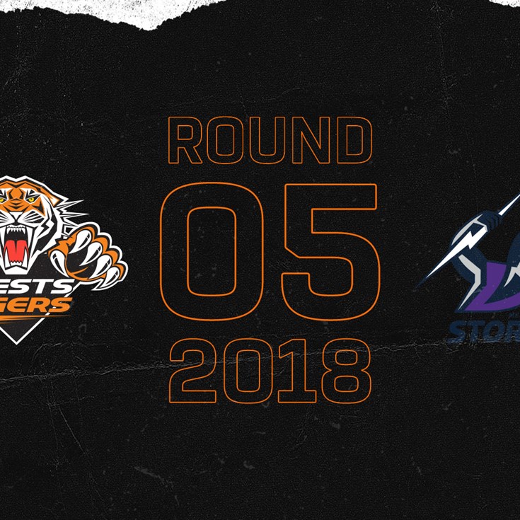 2018 Match Highlights: Rd.5, Wests Tigers vs. Storm