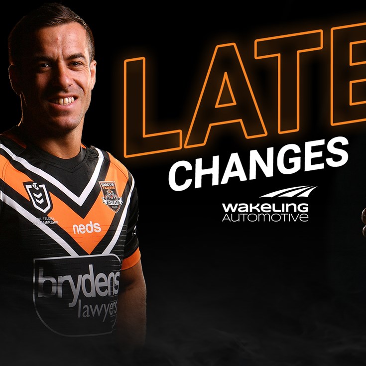 NRL Late Changes: Round 15