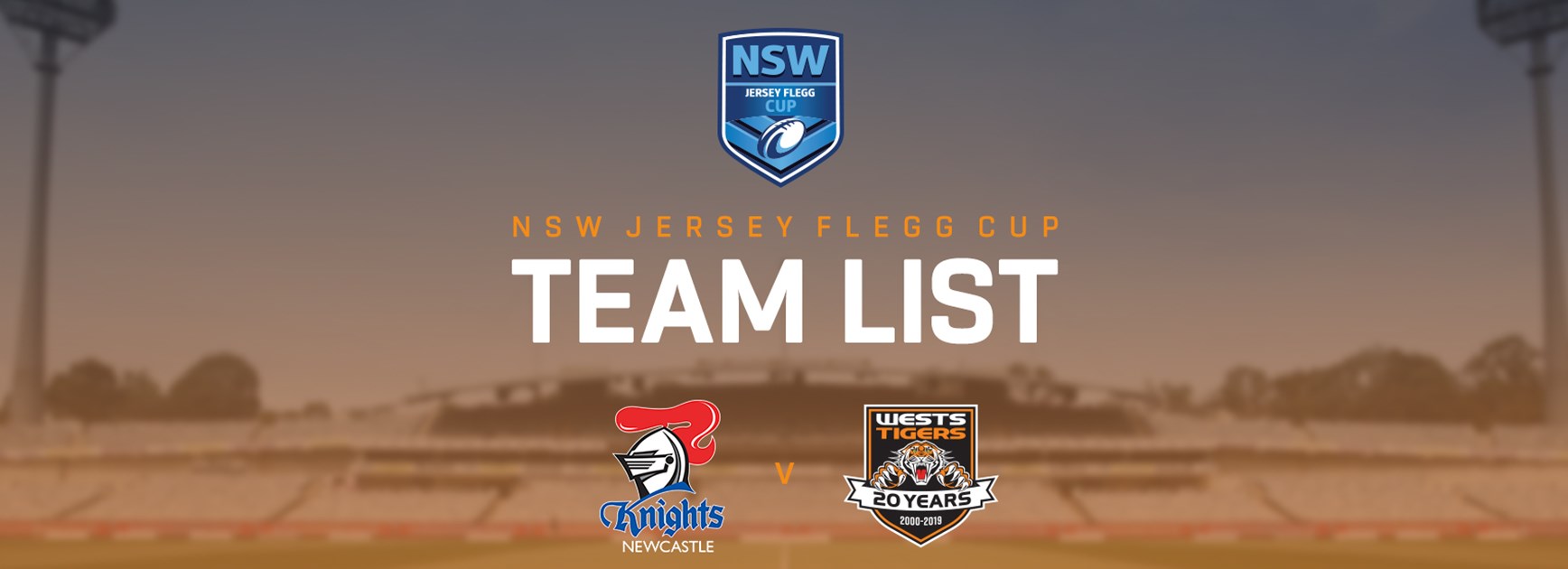 Jersey Flegg Team Announcement: Round 19