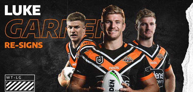 Wests Tigers re-sign Luke Garner