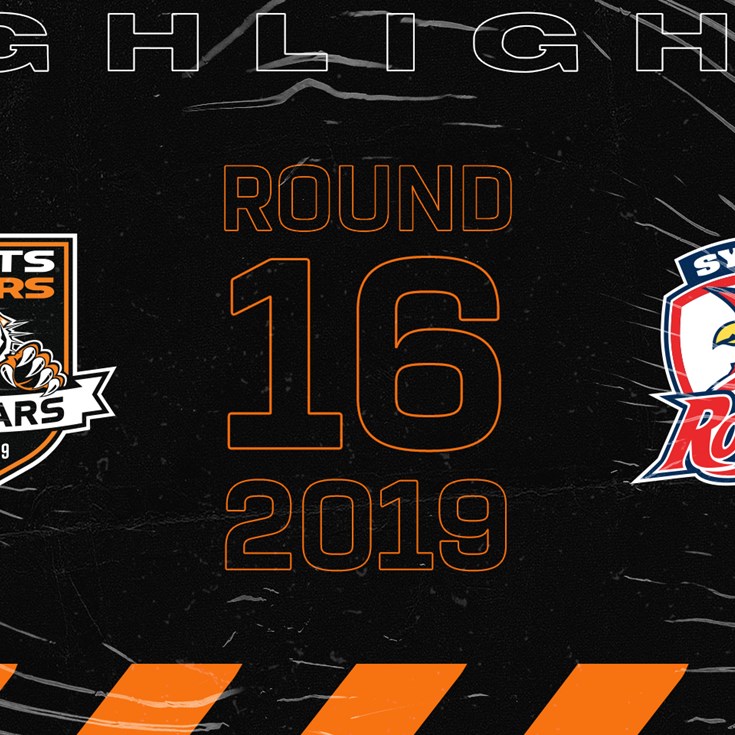 2019 Match Highlights: Rd.16, Wests Tigers vs. Roosters