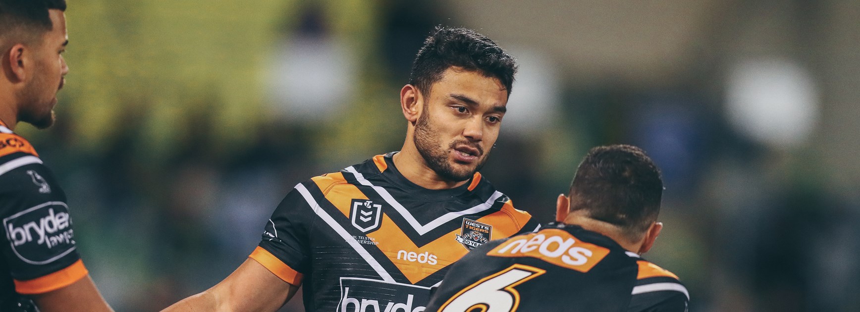 David Nofoaluma reaches Wests Tigers record