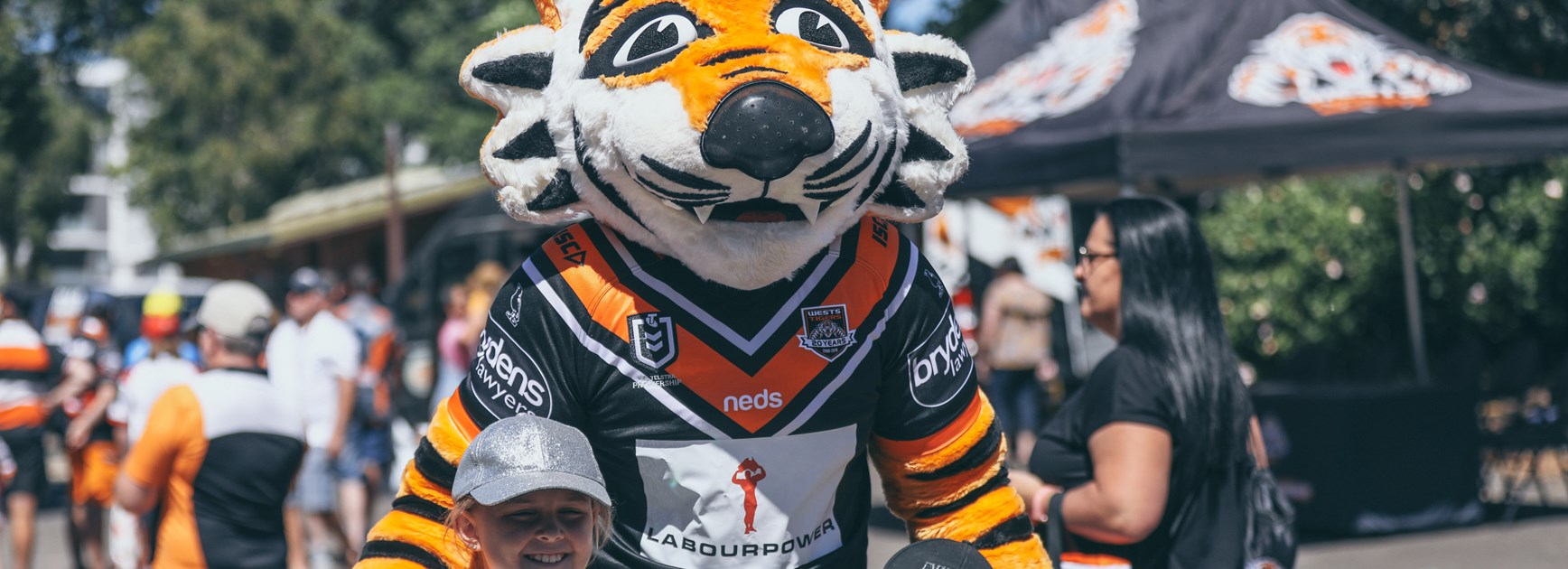 Labourpower join Wests Tigers as Mascot Partner