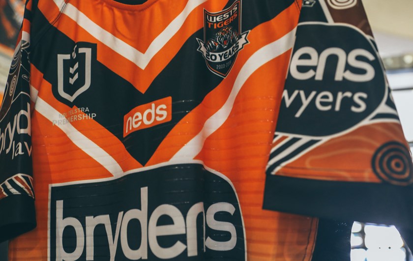 A&D Graduate designs 2017 West Tigers Indigenous jersey