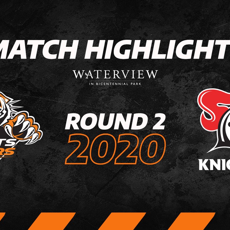 2020 Match Highlights: Rd.2, Wests Tigers vs. Knights