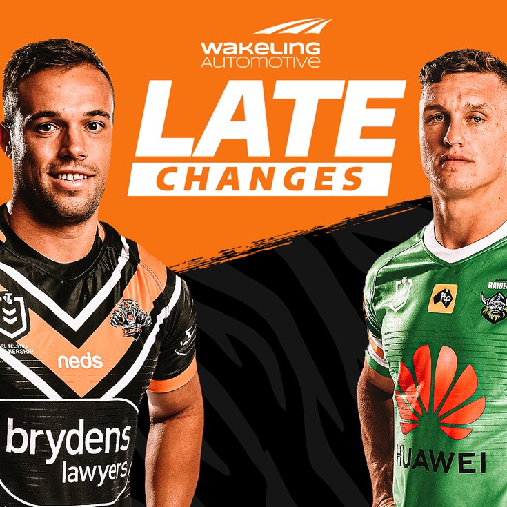 NRL Late Changes: Round 5