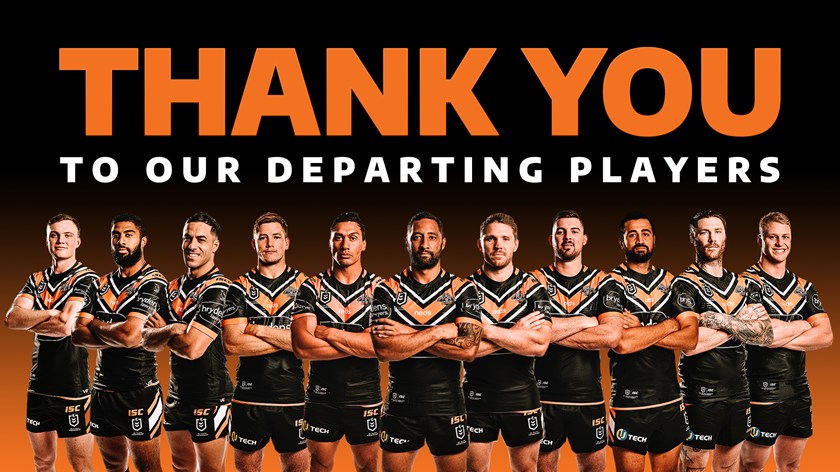 Eight players to depart Wests Tigers | Wests Tigers