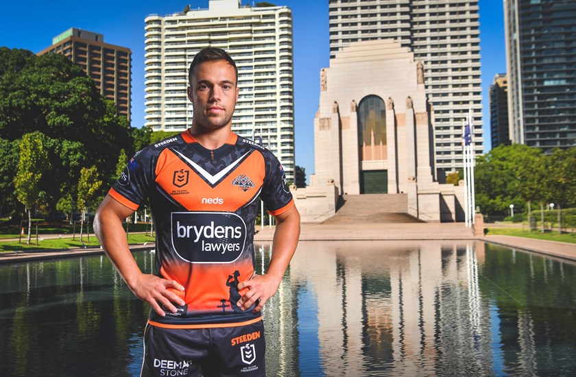 Wests Tigers players motivated for Anzac Day clash