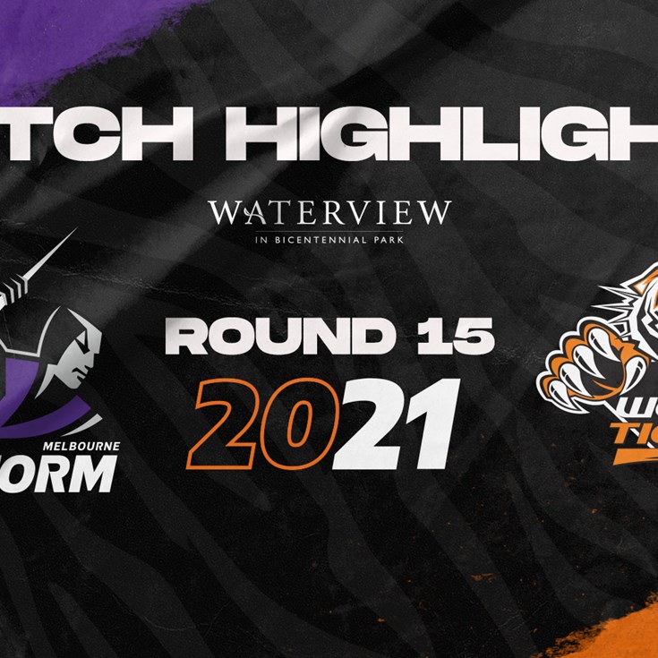 2021 Match Highlights: Rd.15, Storm vs. Wests Tigers