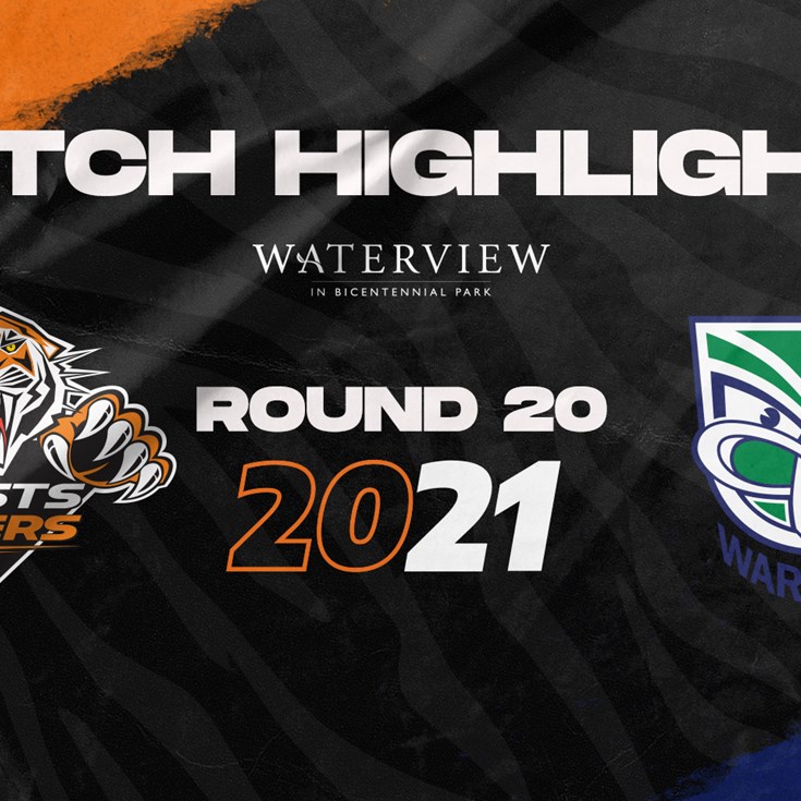 2021 Match Highlights: Rd.20, Wests Tigers vs. Warriors