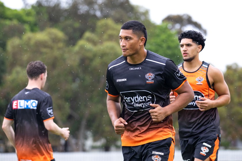 New faces hit the field for pre-season training | Wests Tigers