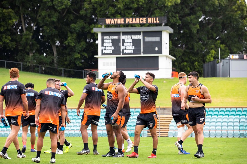 Wests tigers rugby league football club hi-res stock photography