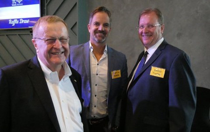 John Coates AC, Justin Pascoe, David Trodden