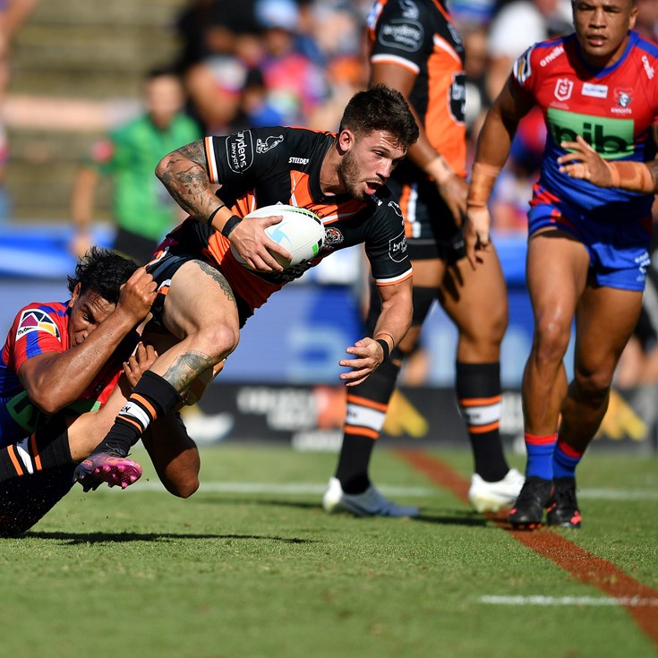 Knights too good for Wests Tigers in Round 2