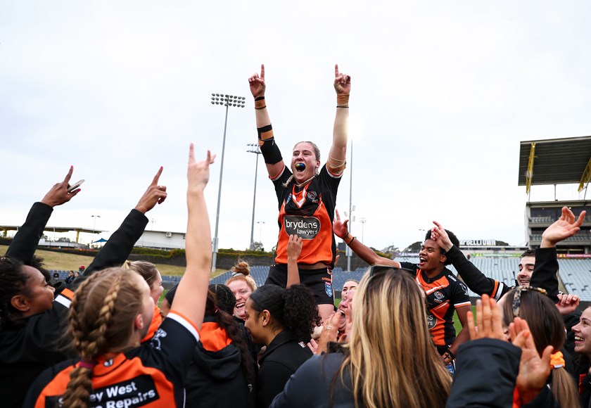 Wests Tigers win NSW Women's Premiership with golden point field