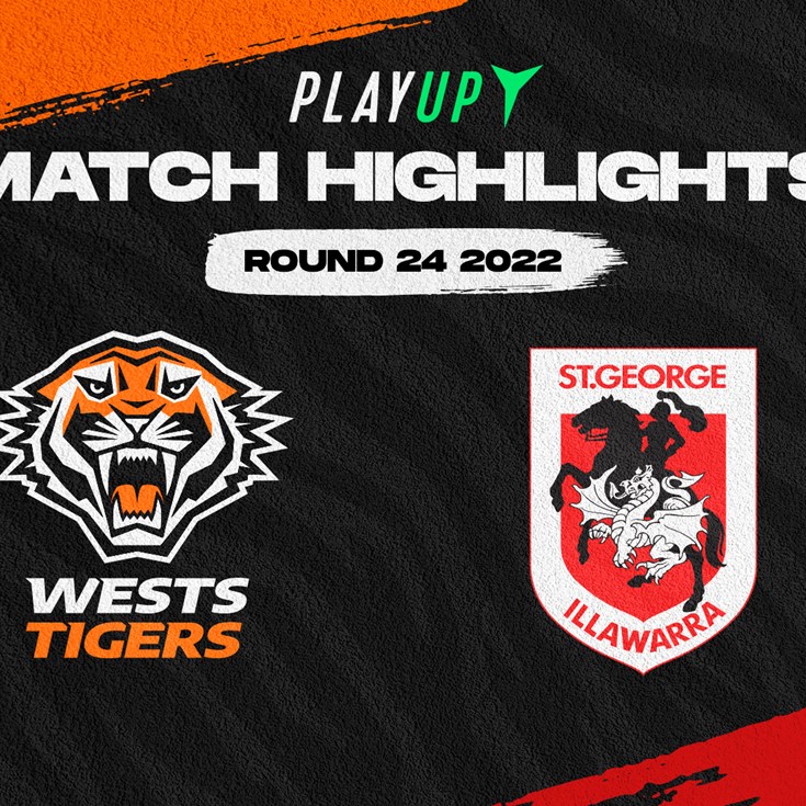 Match Highlights: Round 24 vs Dragons