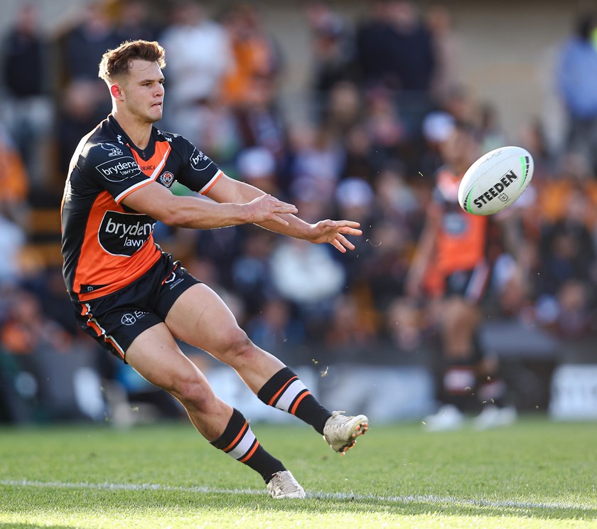 Jake Simpkin in action against Canberra 