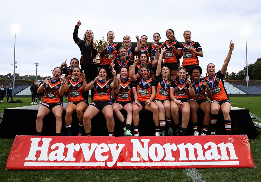 Maiden premiership for Wests Tigers Harvey Norman Women's team