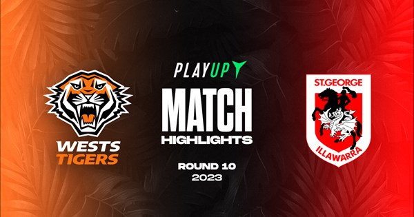 Wests Tigers v Dragons - Round 10, 2023 | Wests Tigers