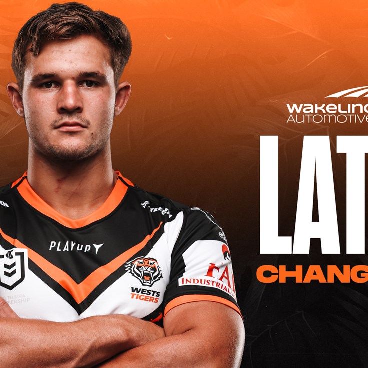 Late Changes: Round 10 vs Dragons