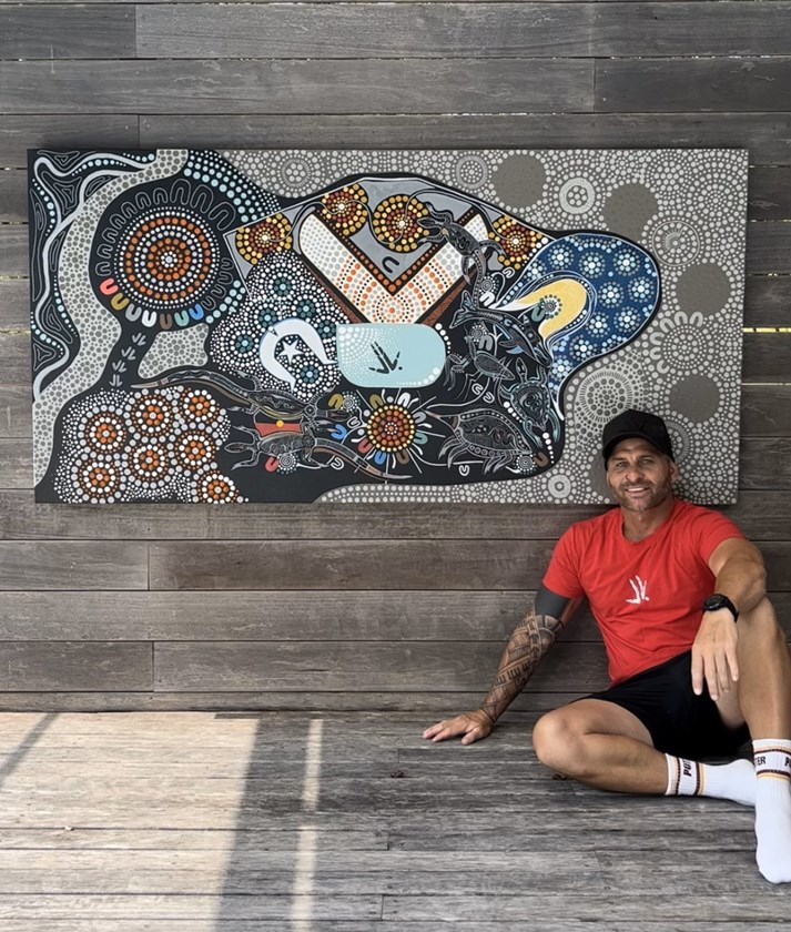 Indigenous artist Will Towney