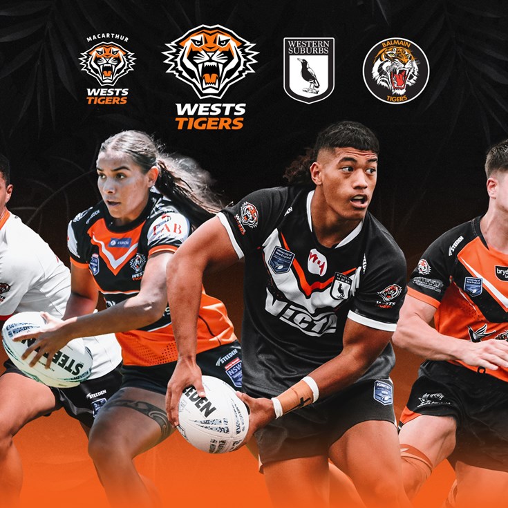 Wests Tigers Junior Representatives honoured at Leichhardt