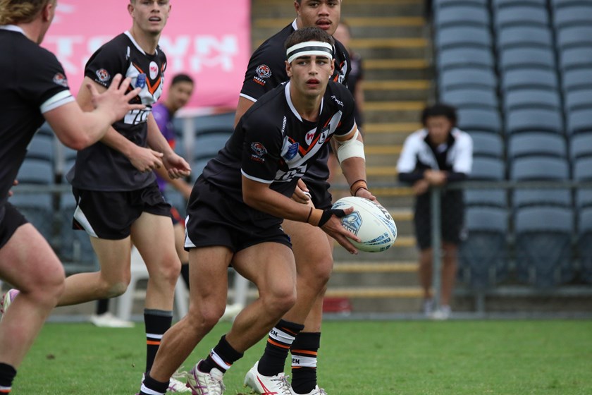 Da Silva playing for Wests Magpies SG Ball team this season 